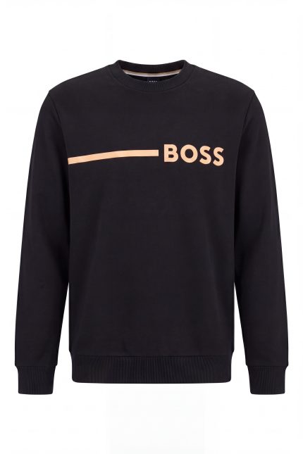 POLERA HG NEGRA CON LETRAS DORADAS - M