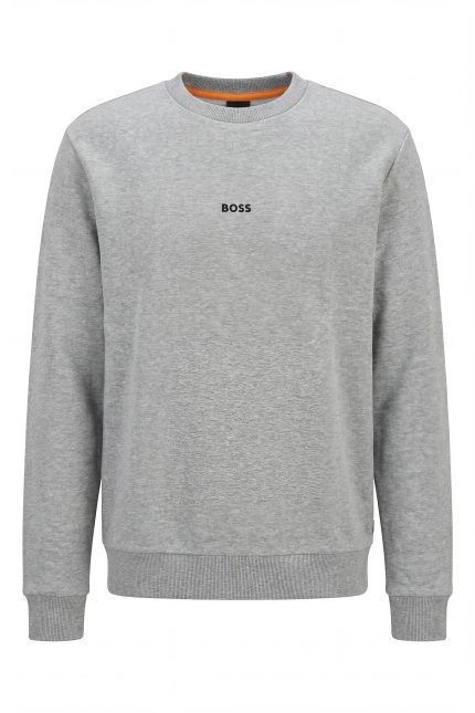 POLERA HG GRIS LETRAS PEQUEÑAS EN NEGRO - S
