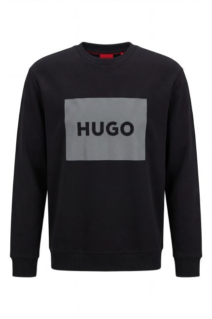 POLERA HG NEGRA CON FONDO PLOMO - S