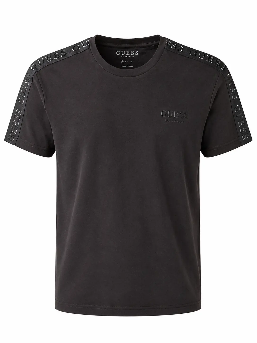 7020973f-67a7-4f12-b407-4dab1d70dd95 (1) CAMISERO GUESS BLANCO C/DETALLE EN LA MANGA - Imagen 1
